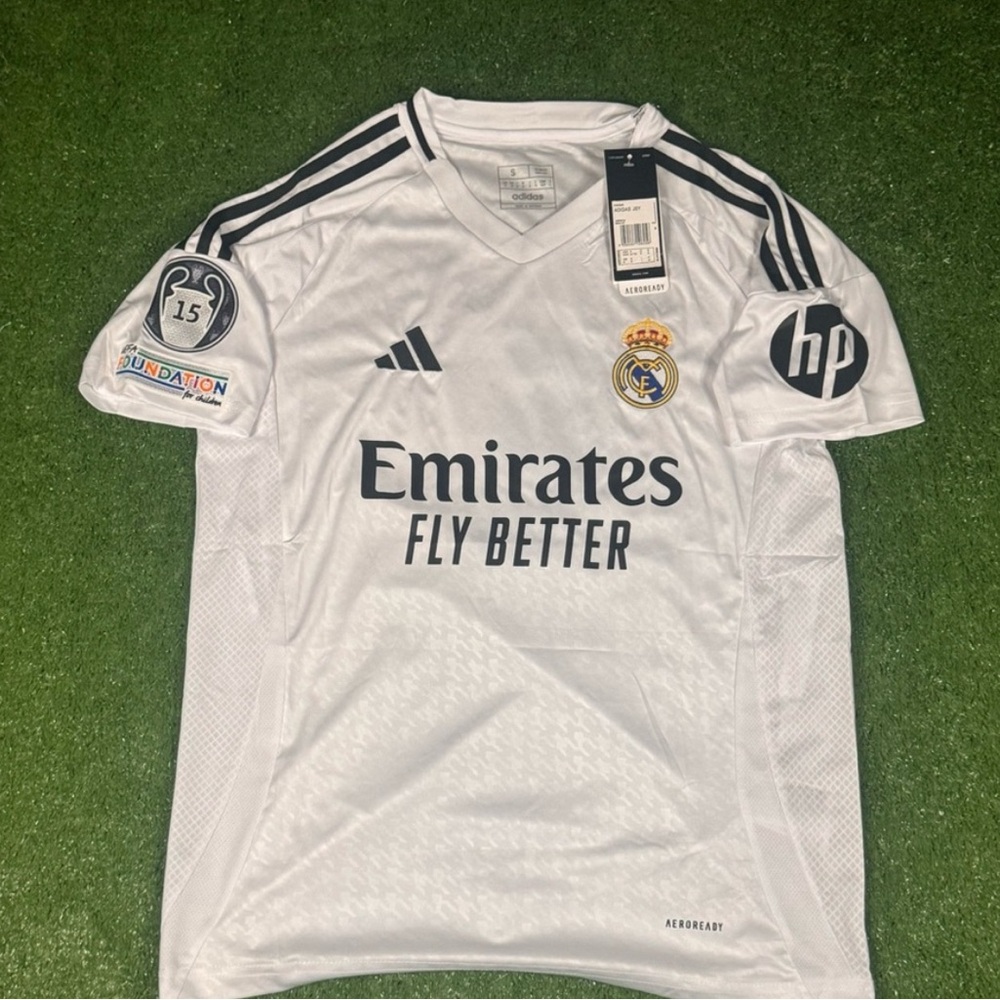 White Soccer Jersey
